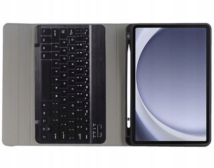 ETUI FUTERAŁ CASE KLAWIATURA BLUETOOTH DO SAMSUNG TAB A9+ 11 CALI CZARNE zdjęcie 3