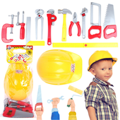 Zestaw Narzędzi Na Pasku Dla Dziecka Z Kaskiem 5873