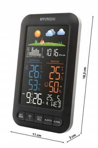 Stacja meteo Hyundai - WS5110 na Arena.pl