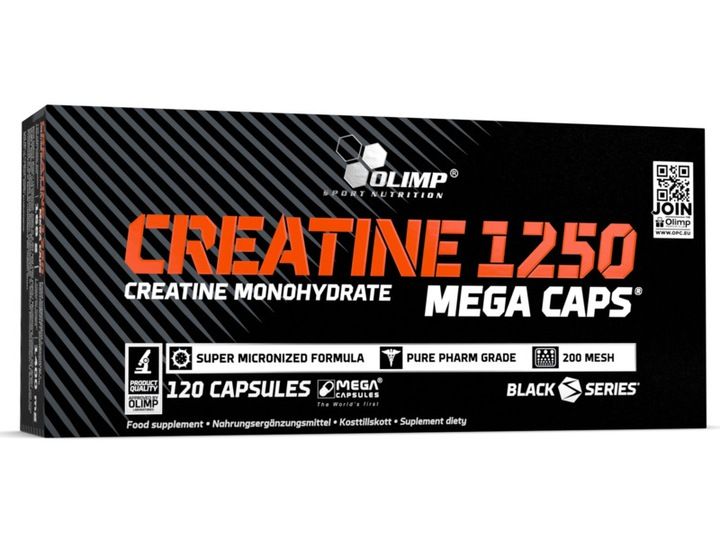 Monohydrat kreatyny OLIMP Creatine 1250 Mega Caps zdjęcie 1