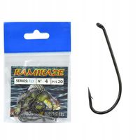 Haczyk Haczyki KAMIKAZE FLY Nr 4 (20szt) b. nickel