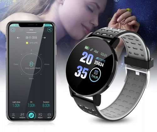 ZEGAREK SMARTWATCH Profi MĘSKI DAMSKI WODOODPORNY Z POWIADOMIENIAMI PL na Arena.pl