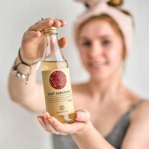 Ocet jabłkowy Racjonalni 500 ml NIEPASTERYZOWANY Żywy 100% NATURY na Arena.pl