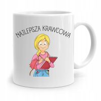 Kubek Prezent Krawcowej Krawca Najlepsza Krawcowa Z Nadrukiem Ze Zdjęciem
