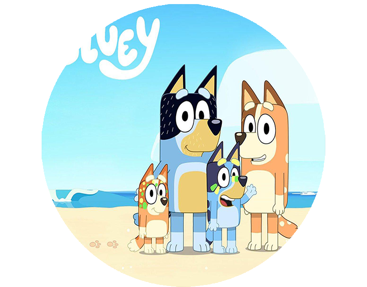 Podkładka pod myszkę Bluey zdjęcie 2