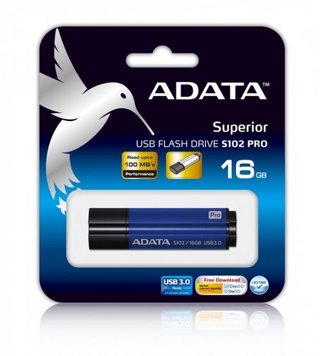 Adata DashDrive Elite S102 Pro 16GB USB3.0 niebieski na Arena.pl