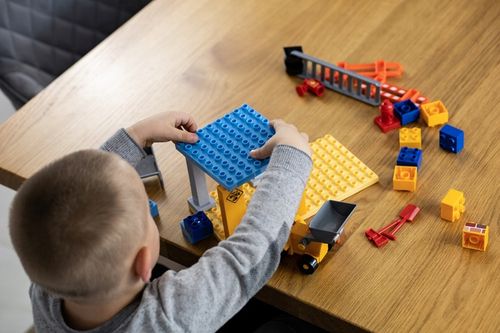 KLOCKI UNICO PLAC BUDOWY BUDOWNICZY KONSTRUKCYJNE KOMPATYBILNE 39 ELEMENTÓW na Arena.pl