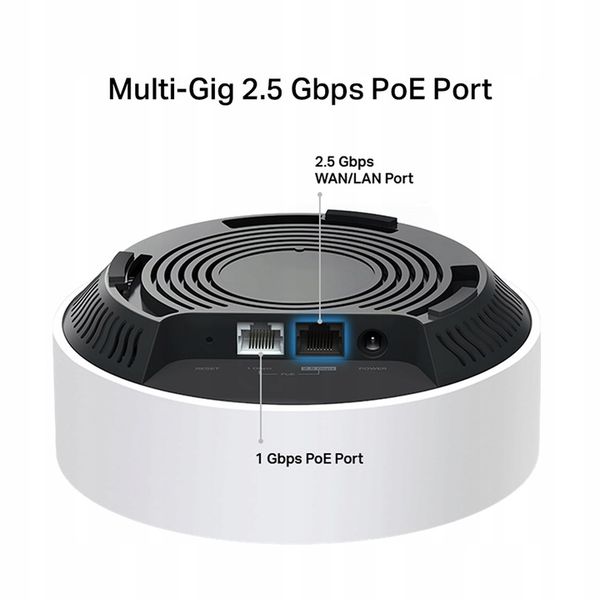 Access Point TP-Link Deco X50-PoE(1-pack) 802.11ax (Wi-Fi 6) zdjęcie 4