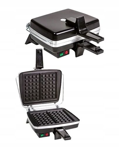 Gofrownica Dezal 301.7 XL Profi W 1300W PROFESJONAL CZARNA zdjęcie 1