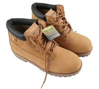 Męskie buty Skechers trapery Verdict - jasny brąz skóra prawdziwa -rozm. 45