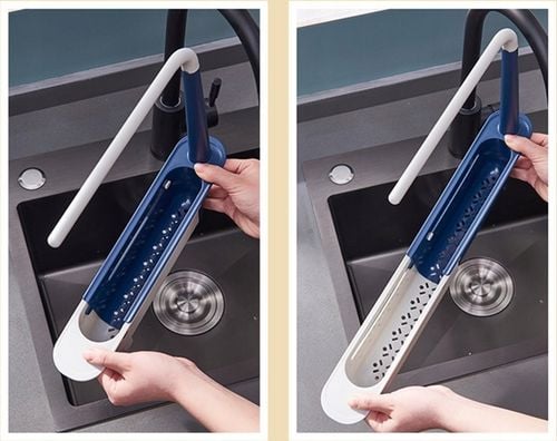 Ociekacz Na Przybory Sztućce Suszarka Organizer Do Zlewu Półka Czarny na Arena.pl