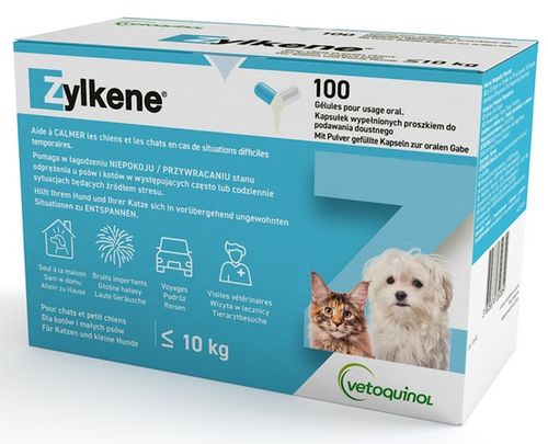 Vetoquinol Zylkene 75Mg Dla Kotów I Psów Do 10Kg - Blister 10 Kapsułek na Arena.pl