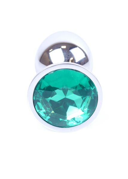 Plug-Jewellery Silver Plug- Green zdjęcie 1