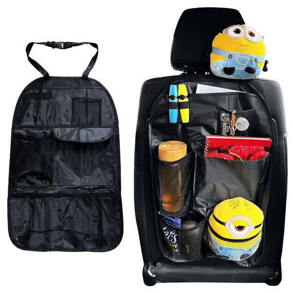 ORGANIZER SAMOCHODOWY NA FOTEL OCHRANIACZ CZARNY zdjęcie 1