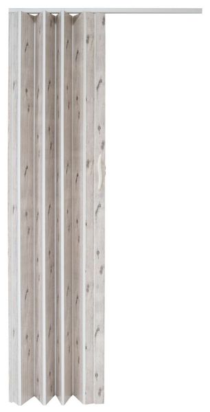 Drzwi harmonijkowe 001P DĄB ALASKA MAT - 90 cm zdjęcie 2