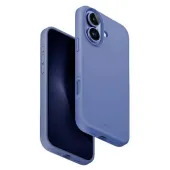 UNIQ etui Lino Hue iPhone 16 6.1"Magclick Charging niebieski/pearl blue