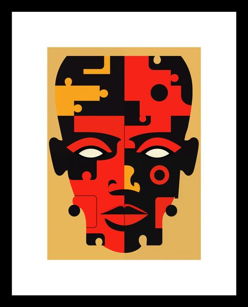 Plakat 13x18cm Puzzle Tożsamości zdjęcie 3