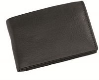 Skórzany portfel KEMER HOLIDAY Czarny