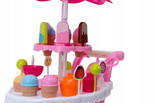 WÓZEK LODZIARNIA SKLEP ZE SŁODYCZAMI DŹWIĘKI i LED na Arena.pl