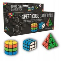 Zestaw 3 Kostek Łamigłówek Funtime Retro do Układania na Prezent Urodziny