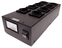 2X LISTWA ZASILAJĄCA FILTR DC BLOCKER 8 GNIAZD WOLTOMIERZ TOMANEK TAP8ONV+