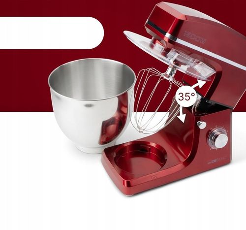 Robot kuchenny Clatronic CZERWONY 1500W Mocny Planetarny na Arena.pl