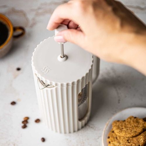 zaparzacz tłokowy do kawy/herbaty 600ml klausberg kb-7748 biały na Arena.pl