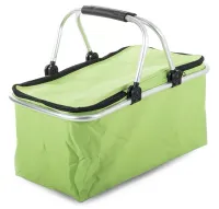 Koszyk piknikowy termiczny na piknik lub zakupy różne kolory do wyboru Rodzaj / wzór - Zielony