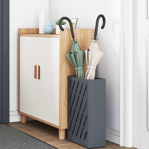 Stojak na parasol Antracyt 28 x 12 x 41 cm Stal na Arena.pl