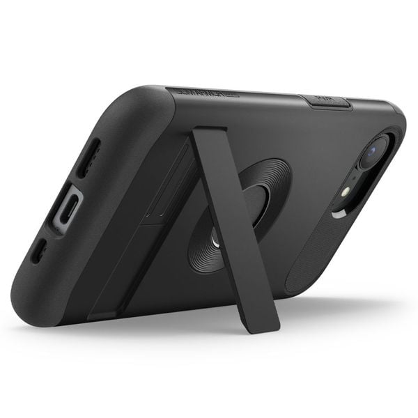 spigen slim armor mag magsafe iphone 16e black zdjęcie 6