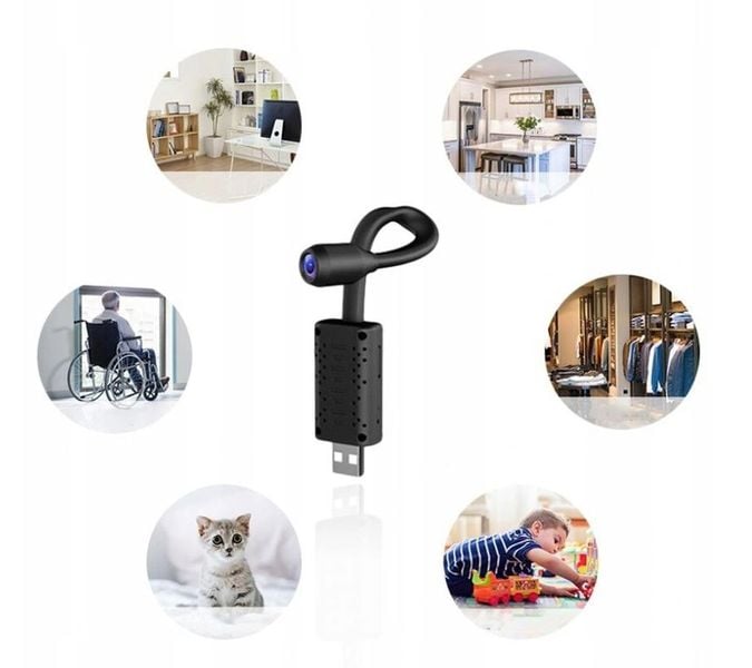 MINI KAMERA USB SZPIEGOWSKA IP WIFI HD UKRYTA zdjęcie 7