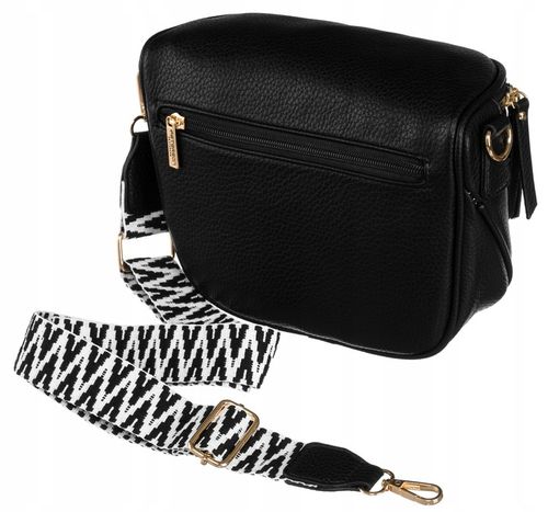 Torebka damska saszetka crossbody listonoszka miejska modna suwak PETERSON na Arena.pl