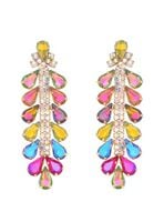 kolczyki długie z cyrkoniami