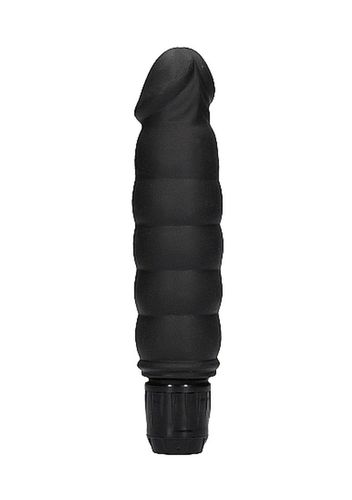 ribbed multispeed vibrator - black na Arena.pl