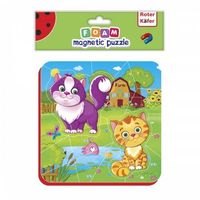 układanka edukacyjna roter kafer magnetic kotki na wsi dla dzieci