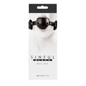 Knebel SINFUL BALL GAG BLACK