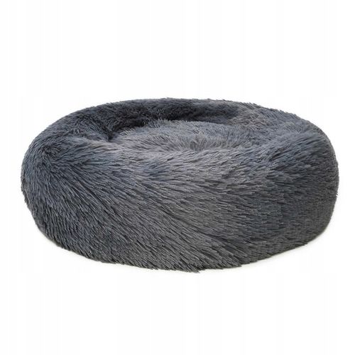 LEGOWISKO WŁOCHATE PLUSZOWE DLA KOTA CIEPŁE I MIĘKKIE POSŁANIE S 50cm na Arena.pl