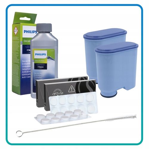 Filtr do ekspresu PHILIPS 5400 2200 3200 LatteGo + odkamieniacz + tabletki na Arena.pl