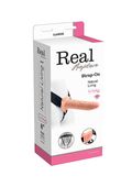 Proteza-Vibratore Strap On Cavo Real Rapture 8 Flesh