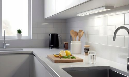 LAMPA ŚWIETLÓWKA LED 120cm OPRAWA NATYNKOWA ALUMINIUM 72W na Arena.pl