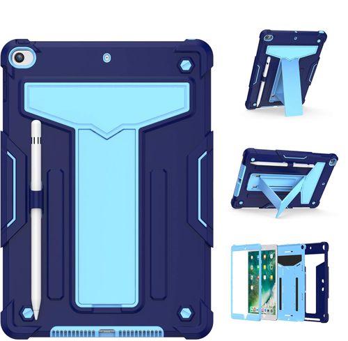 Etui do iPad 9/8/7 10.2” z Podstawką i Miejscem na Rysik Niebieskie na Arena.pl