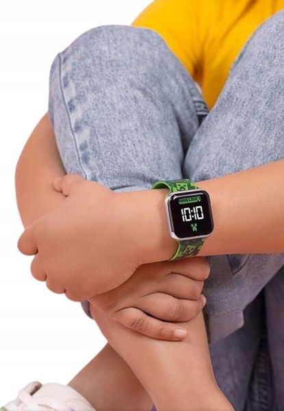 Zegar LED do gry Minecraft zdjęcie 3