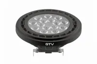 Żarówka LED A-G G53 AR111 12,5W 1100lm 3000K DC12V 40 czarny