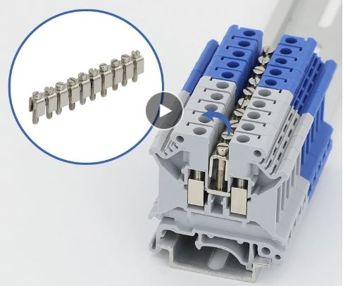 Mostek 2 torowy FBI6-2 do złączki zug UK2.5 zdjęcie 4