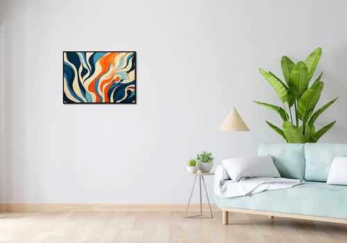 Plakat 70x50cm Oceaniczne Fale na Arena.pl