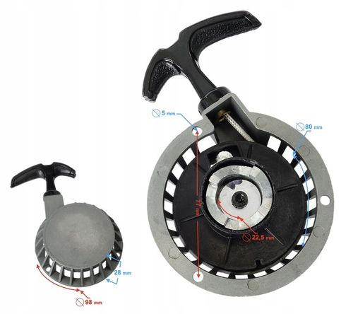 SZARPAK STARTER ALU POCKET BIKE MINI BIKE CROSS na Arena.pl