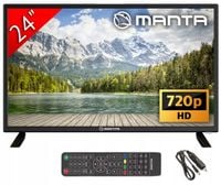 Telewizor Manta 24LHN124D 24" LED HD RS Sound System DD+ DVB-T2/HEVC