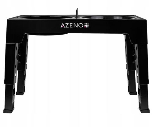 Miska dla Psa NA STOJAKU MISKA PODWÓJNA REGULOWANA DUŻA Spowalniająca 3w1 na Arena.pl