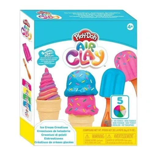 PLAY DOH Air Clay Ice Cream Creations lody zabawka kreatywna na Arena.pl