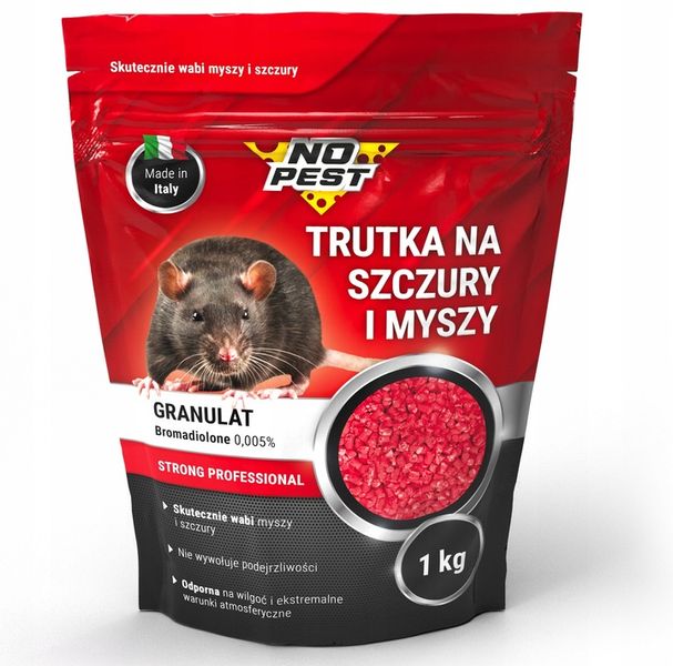 TRUTKA GRANULAT NA GRYZONIE 1KG + STACJA DERATYZACYJNA X3 BROMADIOLONE zdjęcie 9